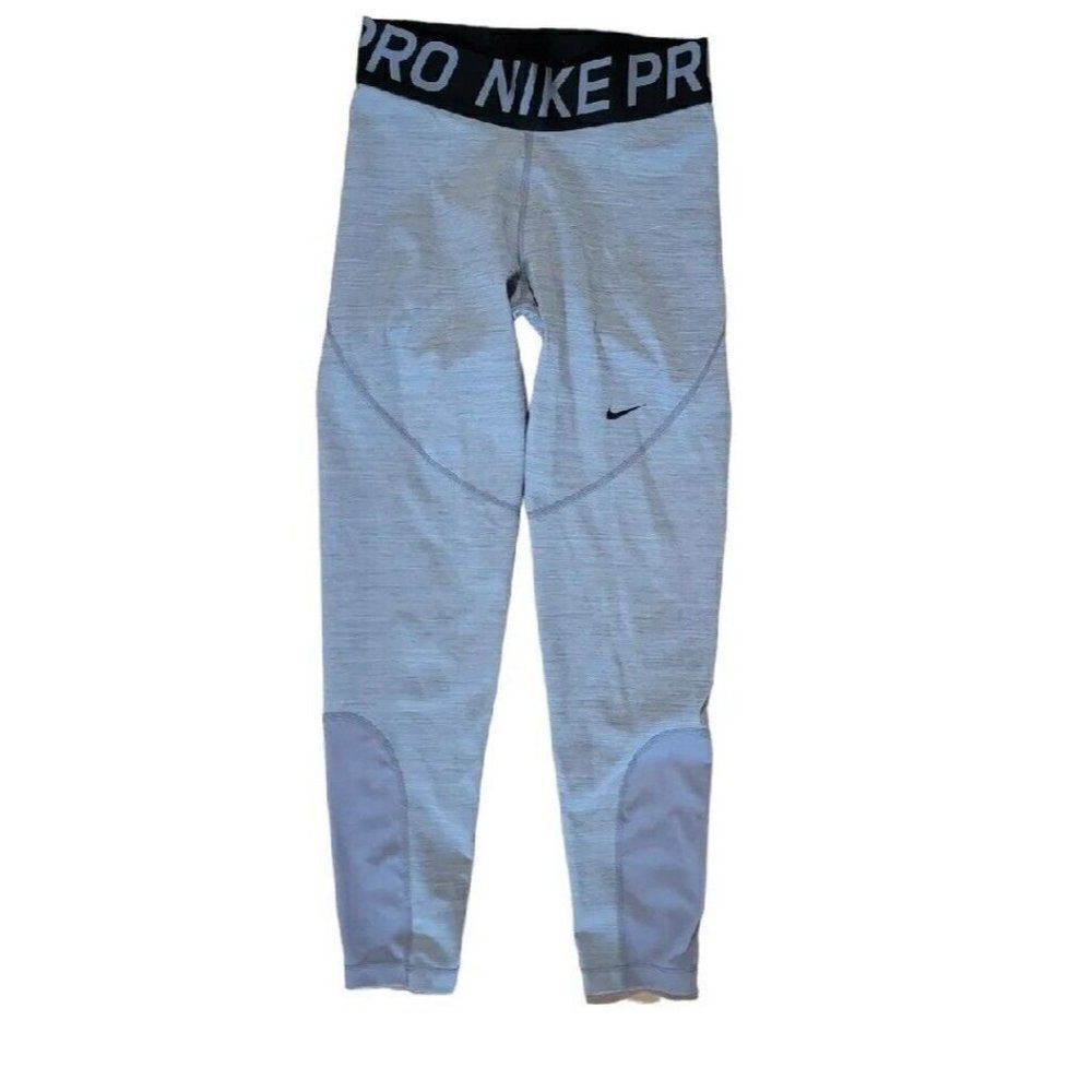 Nike Womens Leggings Size Small Crop Gray